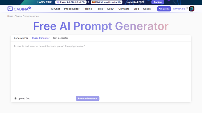 Best AI Prompt Generator